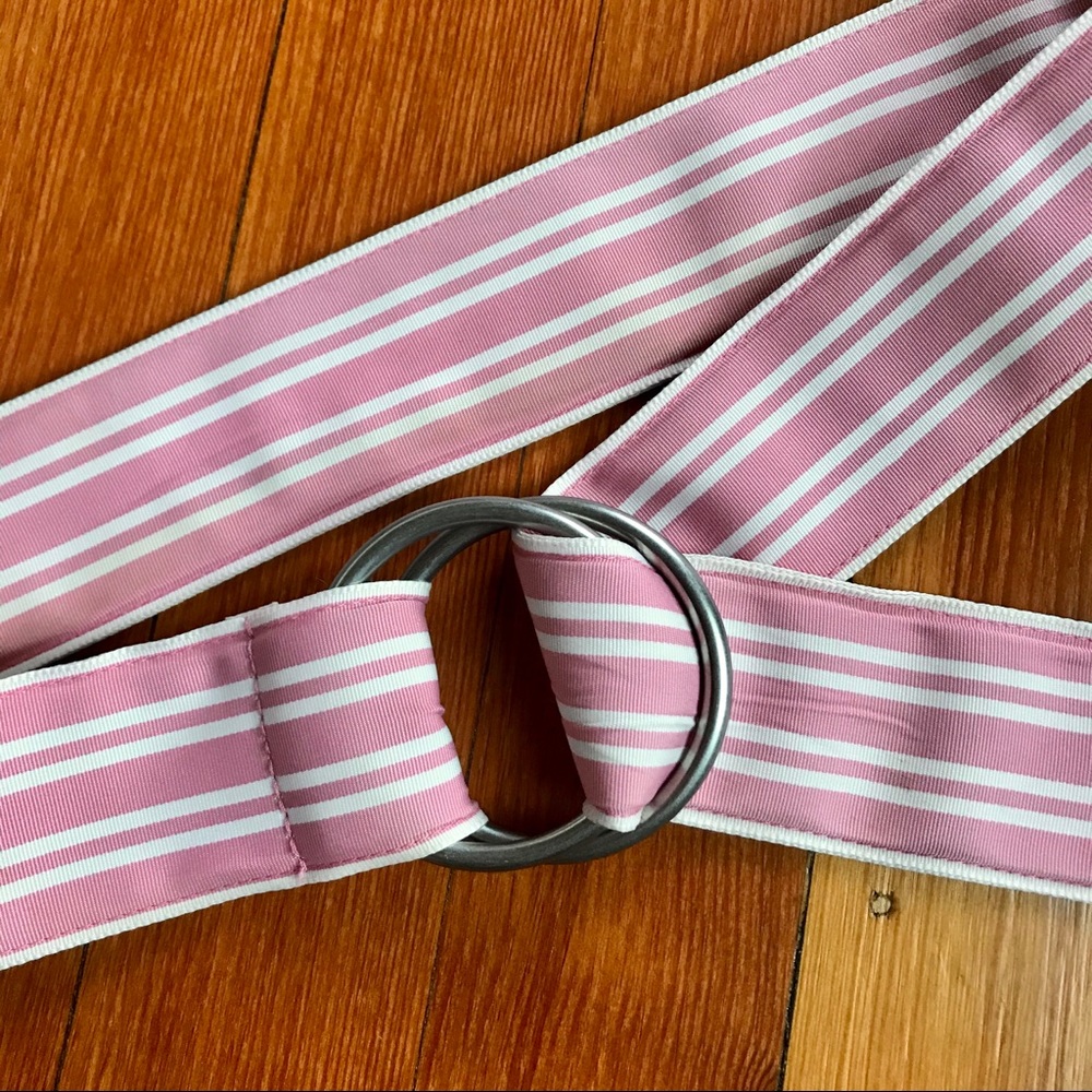 J. Crew pink belt